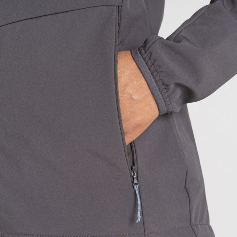 Női Craghoppers Kalti Weatherproof Kapucnis Kabát Szürke | SCXKHB024