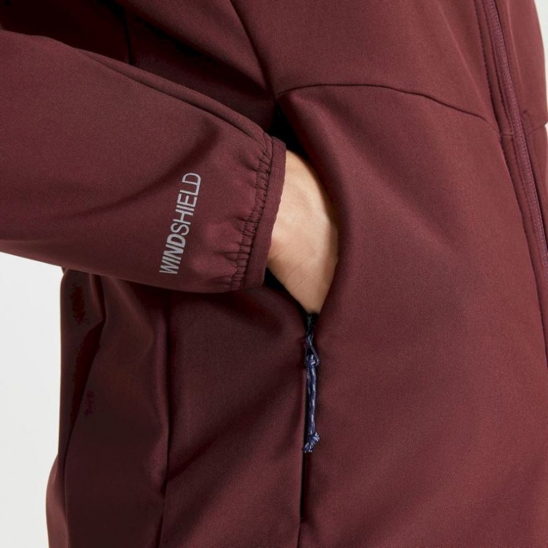 Női Craghoppers Kalti Weatherproof Kapucnis Kabát Bordó | CHUYAX192