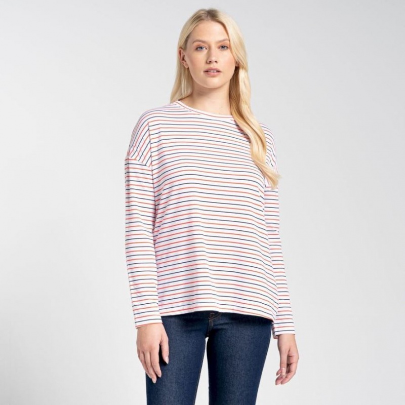 Női Craghoppers NosiLife Cora Long Sleeve Póló Színes | DUAMFK547